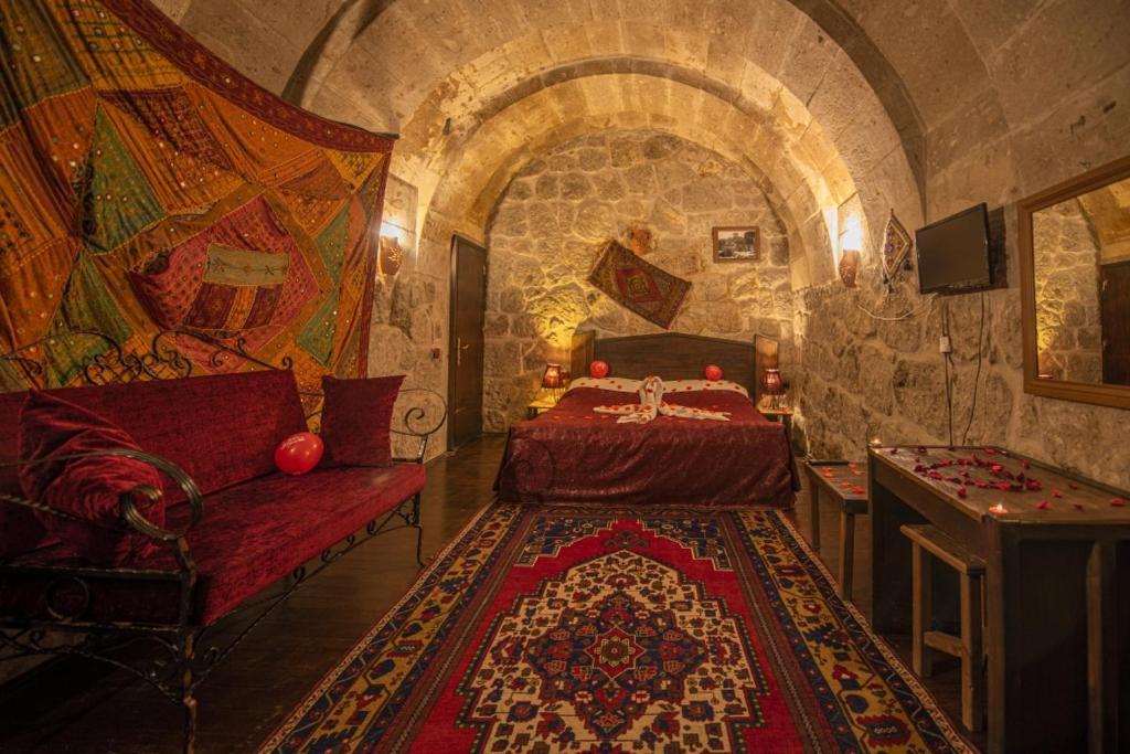 Kapadokya Ihlara Konaklari Antik Gelveri Konagi Guzelyurt Bagian luar foto