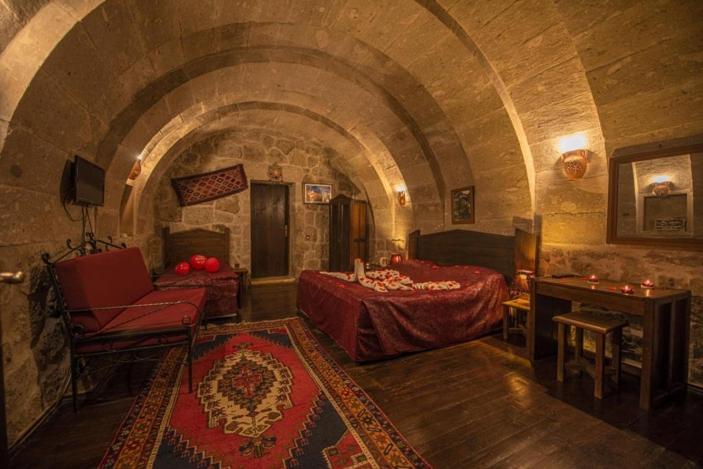 Kapadokya Ihlara Konaklari Antik Gelveri Konagi Guzelyurt Bagian luar foto