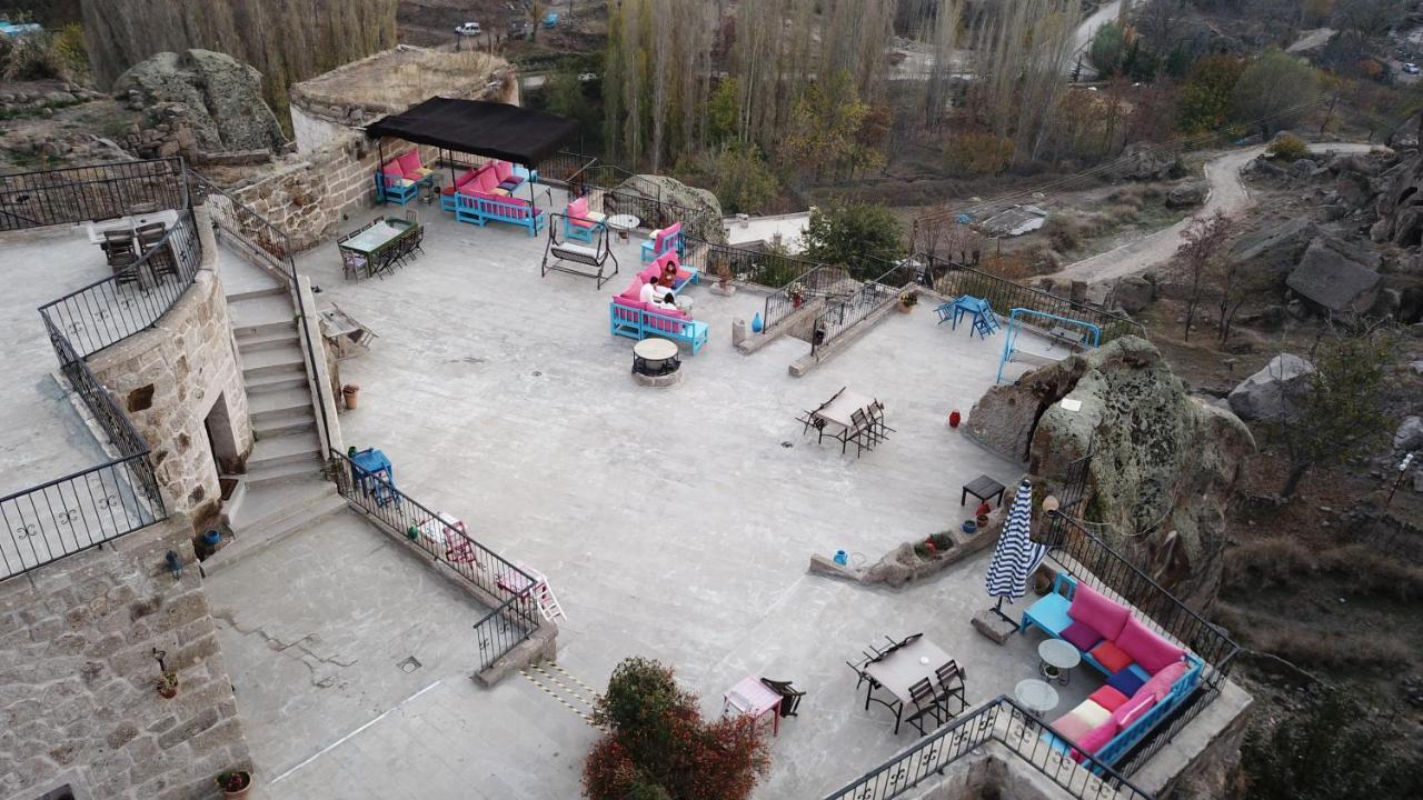 Kapadokya Ihlara Konaklari Antik Gelveri Konagi Guzelyurt Bagian luar foto