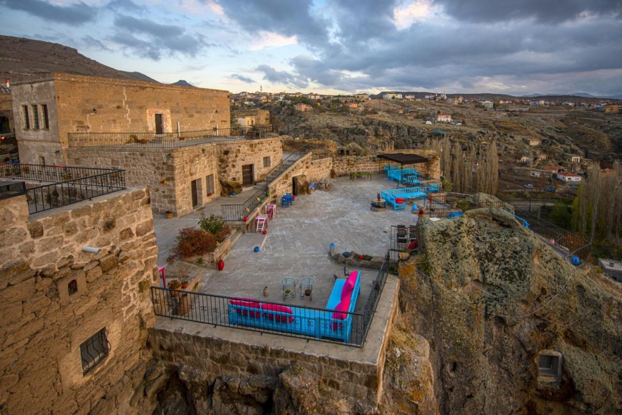 Kapadokya Ihlara Konaklari Antik Gelveri Konagi Guzelyurt Bagian luar foto
